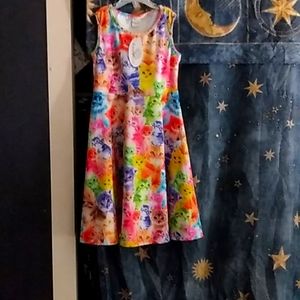 Girls cat everyday dress
